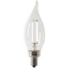 Feit Electric BPCFC40950CAWFIL/4 Daylight Flame Tip Exposed White Filament LED