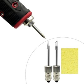 Nagoyuki Soldering Tips USB Soldering Iron Head Replacement Soldering Iron Tips Welding Head for E10 Interface(Tip B+Tip K)