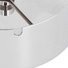 Ashtray Outdoor Thickened Stainless Steel Windproof Rotating Cover Design Finely