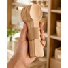 Greenwize Packaging - 100 Pack - 110mm - Birchwood Wooden