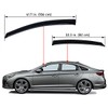 Lightronic Extra Durable Outside-Mount Auto Vent Window Visor, Fits 2015-2019