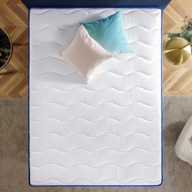 ZINUS 6 Inch Essential Innerspring Mattress, Full, Medium Firm Feel, CertiPUR-US Certified, Mattress in A Box