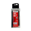 Würth 50x Snap-off Blades 18 mm Extremely Sharp Black Sliding