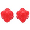 2pcs Rubber Reaction Bounce Balls Irregular Shape Reaction Balls for