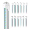 JESLED 2FT T8 LED Tube Light, 12W(30W Equivalent), 1680LM, 6000K,