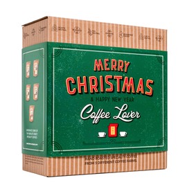 Christmas Coffee Gifts for Men & Women - 5 of the World's Finest Single Estate Specialty & Organic Coffees | Perfect Secret Santa Gift Set Idea for Him & Her | Brew & Enjoy Anytime, Anywhere