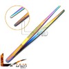 Laja Imports Multi Titanium Rainbow Color Thumb Dressing Forceps Tweezer