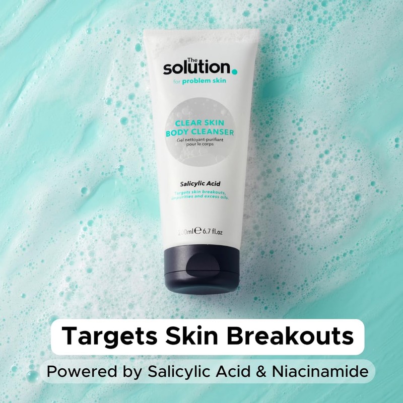 The Solution Salicylic Acid Clear Skin Body Cleanser 200ml