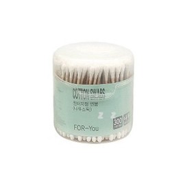 Cotton Swabs for Ear Cleaning & Wax Removal 300pcs 3ea