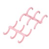 50PCS Comb Binding Spine 16mmx3 Rings PP Multifunctional Book Binder