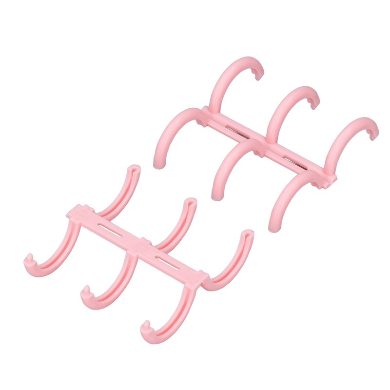 50PCS Comb Binding Spine 16mmx3 Rings PP Multifunctional Book Binder