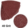 MACHSWON Triangular Sanding Paper,Triangle Oscillating Multi Tool,Hook and Loop Sanding