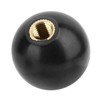 Yanmis Ball Lever Knob, 5 Pieces M10 x 35 Black