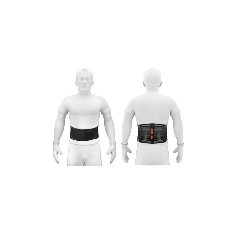 Truper FAJA-LC, Faja tipo cinturón, malla transpirable, talla grande