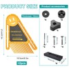 Table Saws Double Featherboard Set, 1 Pair Adjustable Pressure Comb,