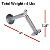 Body-Solid Tools MB504 Triceps Pressdown Bar Attachment for Cable Machines,