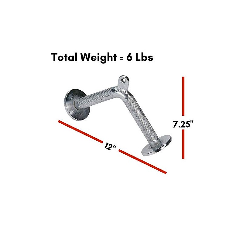 Body-Solid Tools MB504 Triceps Pressdown Bar Attachment for Cable Machines,