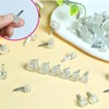 30 Pairs High Heel Replacement Transparent Tips U Shaped Heel