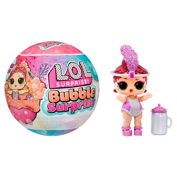 LOL Surprise Bubble Surprise Dolls- Collectible Doll, Surprises, Accessories, Bubble Surprise Unboxing, Glitter Foam Reaction in Warm Water- Great gift for Girls age 4+
