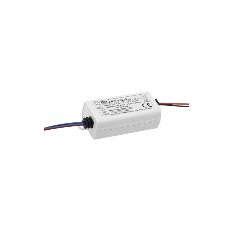 WITTKOWARE APC-8-250 CC LED Driver with Connection Cables, Output Current