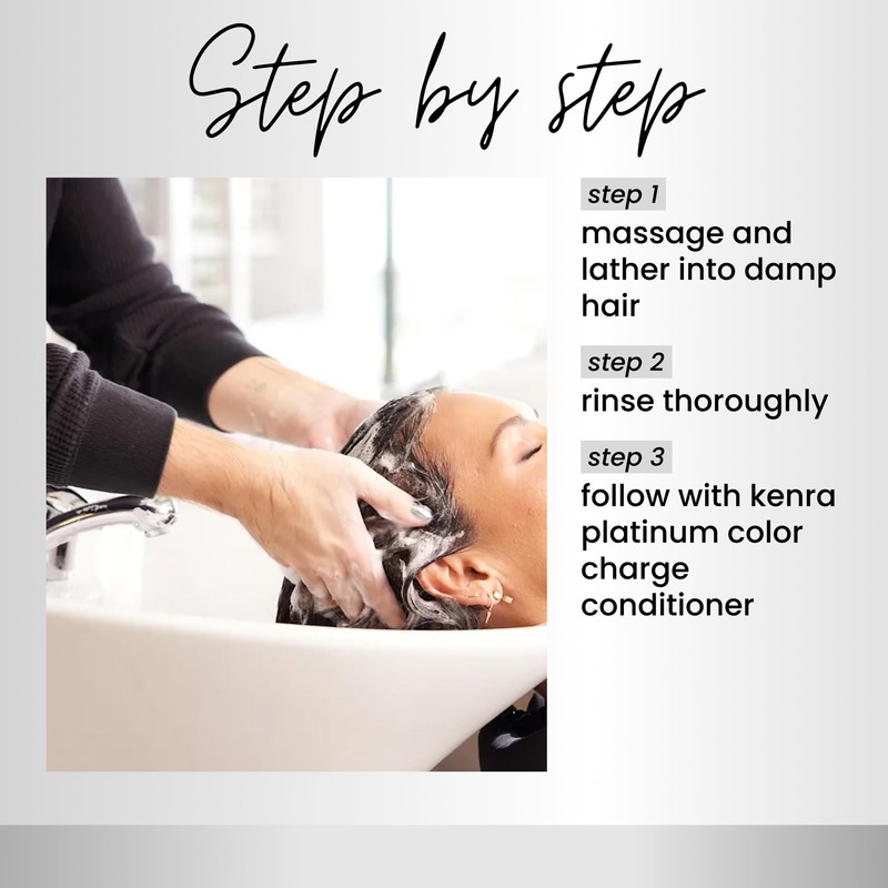 Kenra Platinum Color Charge Shampoo | Color Extending | Recharges