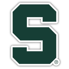 R and R Imports Michigan State Spartans 12 Inch Vinyl Decal Sticker