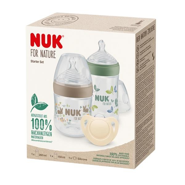 Nuk For Nature Starter Set 3pieces
