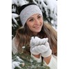 styleBREAKER Headband Chunky Knit with Plait Pattern, Hairband, Headband, Ladies