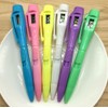 BXT 6pcs Ballpoint Pen with Electronic Watch 0.5MM Fine Point