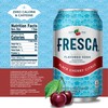Fresca Black Cherry Soda Sparkling Flavored Soft Drink Zero Calorie