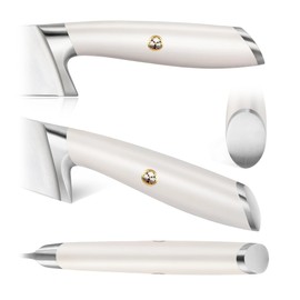 Cangshan L1 Series 2-Piece Cleaver Set, Forged German Steel (White)