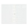 Noritsu Petit Pagem PRF2602 Personal Organizer, Refill, Mini 6, One
