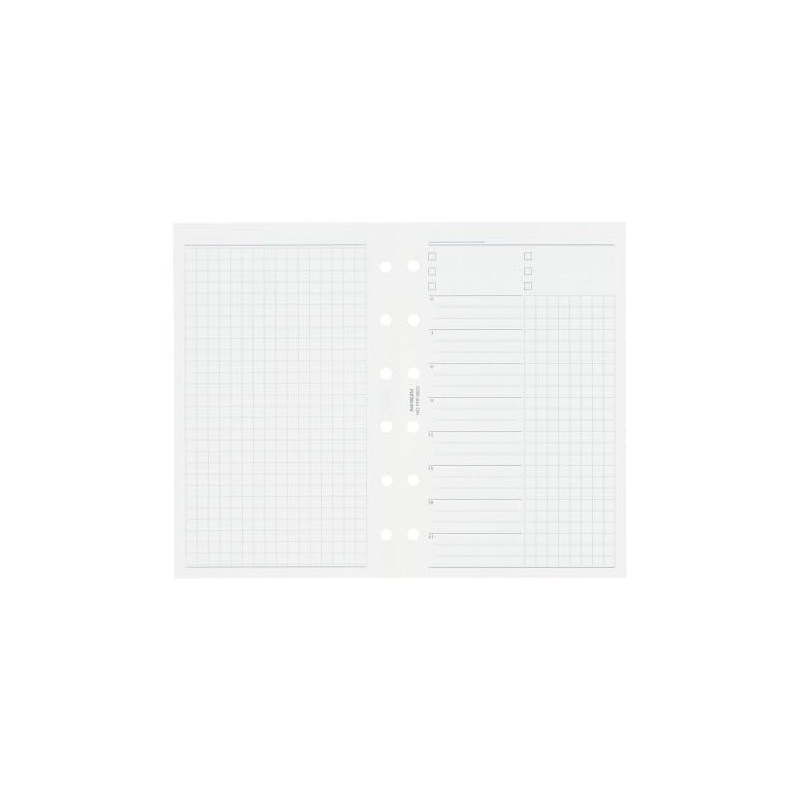 Noritsu Petit Pagem PRF2602 Personal Organizer, Refill, Mini 6, One