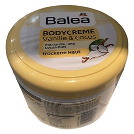 Balea Vanilla & Coconut Body Cream for Dry Skin (500ml) by Balea