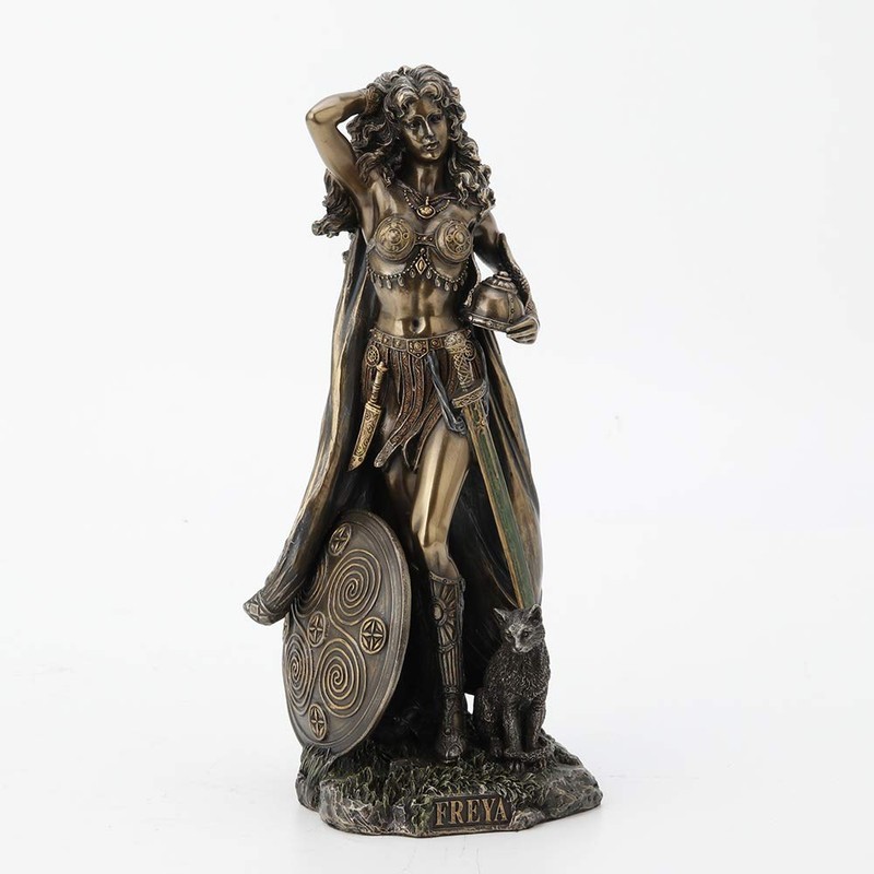 Veronese Design Freya, Norse Goddess of Love, Beauty and Power,