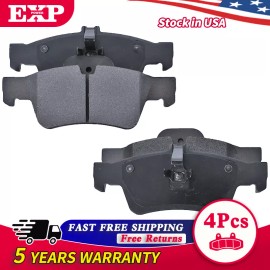 EXPPOWER Ceramic Brake Pad Set For Mercedes C216 W211 W212 W220 W221 R230 Rear