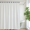 3D Floral Shower Curtain Hooks, 12 Pcs Rust Proof Resin