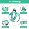 AMTOR Small Dog Harness with Leash Set, No Escape Easy