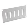200x100 mm (8x4") Sliding Grille Made of Sheet Steel, White