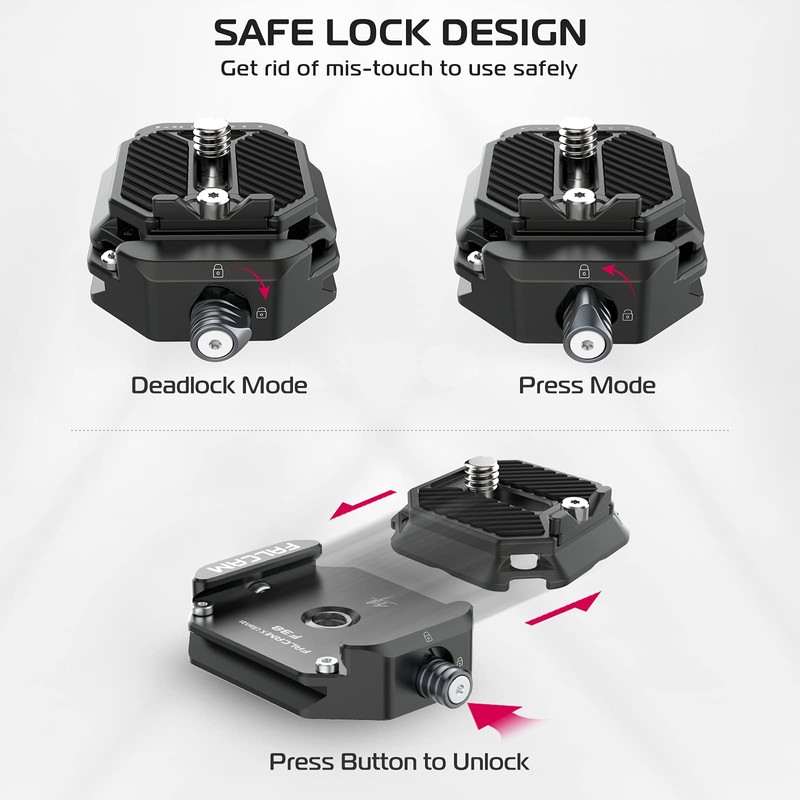 ULANZI FALCAM F38 Camera Quick Release System with 38mm Anti-Deflection