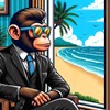 Craftsman Golf Gorilla with Suits Want to Take a Vacation