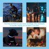 PATIKIL Reflective Slap Bands, 12 Pcs Reflective Band Snap Bracelet