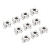 PATIKIL M6 Cage Nuts 201 Stainless Steel for Server Rack