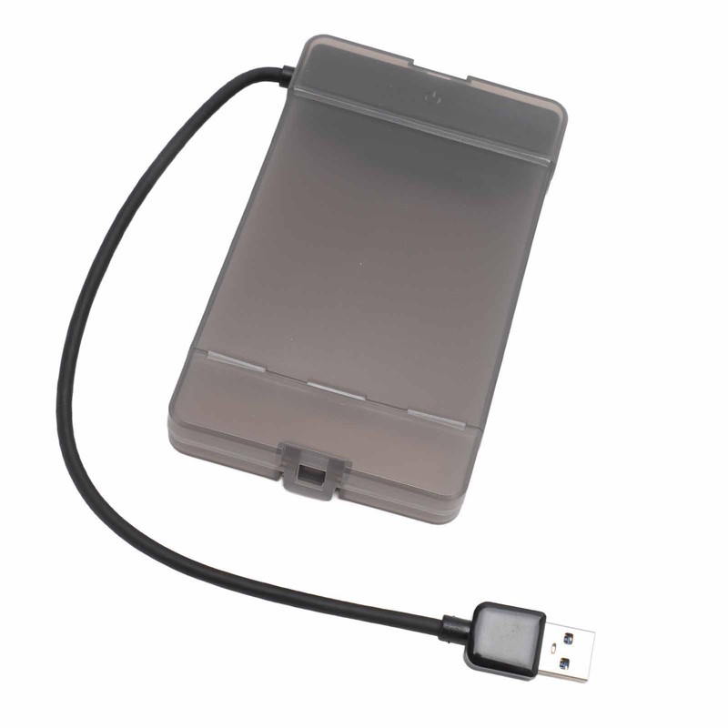 USB3.0 2.5 Inch SATA Hard Drive Enclosure 5Gbps Clear External