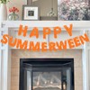 Happy Summerween Decorations Summerween Banner 15 Spooky Cutouts Devor Party