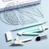 Protractor Triangle Ruler Set, Geometric Compass Set, Math Set, Set
