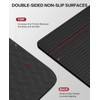 HAPBEAR Extra Large Yoga Mat - 72"x48"x8mm (1/3 inch), Non-Slip,
