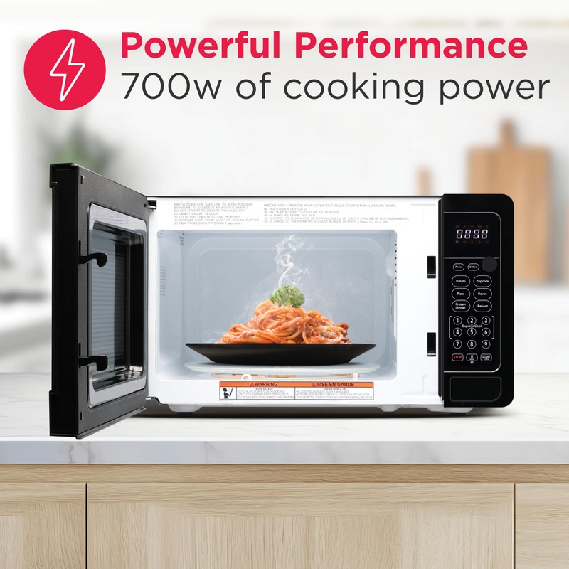 FRIGIDAIRE EMW733BLACKAMZ 0.7 Cu. Ft. Microwave, Black
