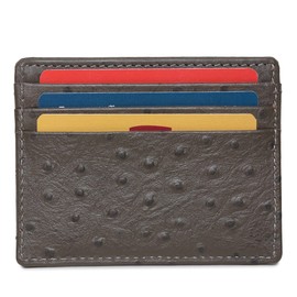 Genuine Leather Credit Card Holder Wallet for Women Men, RFID Blocking Minimalist Card Holder Men, Small Wallet, Men Card Holder Wallets, Thin Front Pocket Card Wallet, Slim Card Case