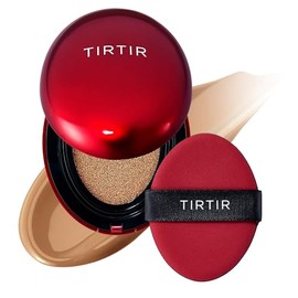 Tirtir Mask Fit Red Cushion Foundation Full Coverage Weightless Skin Satin Glow Finish Korean Makeup Beauty Tattoo Cover Buildable 34n Pecan